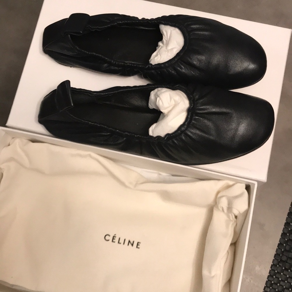 9.5/10 Céline Ballerina Flats Eu 36